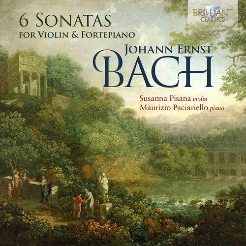 Susanna Pisana: J.E. Bach: 6 Sonatas for Violin & Fortepiano  [ CD ]
