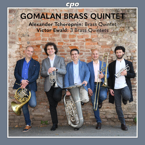 Gomalan Brass Quintet: Ewald: 3 Brass Quintets  [ CD ]