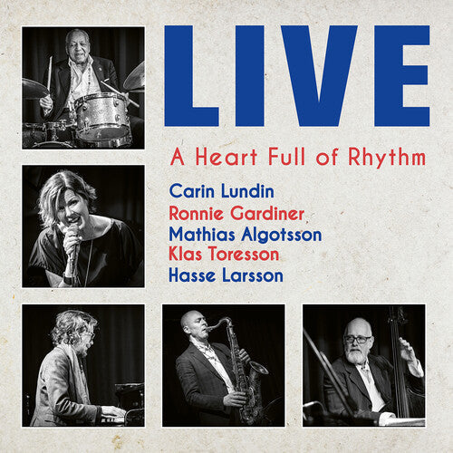 Carin Lundin: A Heart Full of Rythm - Live  [ CD ]