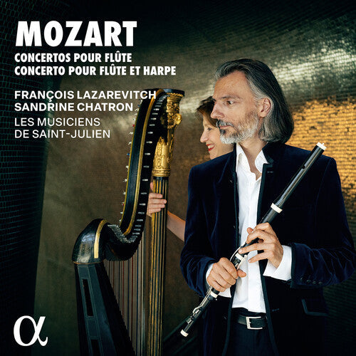 Sandrine Chatron: Mozart: Concertos pour flute & Concerto pour flute et harpe  [ CD ]