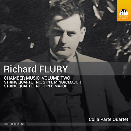 Colla Parte Quartet: Flury: Chamber Music, Vol. 2  [ CD ]