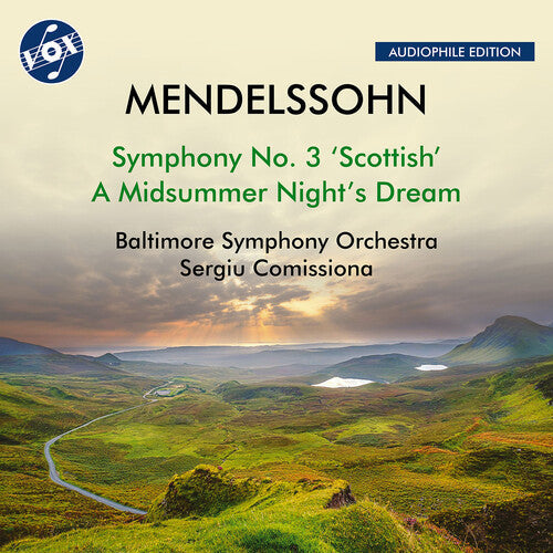 Sergiu Comissiona: Mendelssohn: Symphony No. 3, Op. 56, "Scottish"; A Midsummer Night's Dream (Excerpts)  [ CD ]