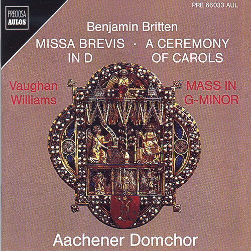 Hans-Josef Roth: Britten: Missa Brevis; Ceremony of Carols; Williams: Mass  [ CD ]
