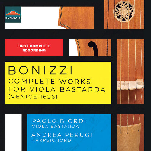 Paolo Biordi: Bonizzi: Complete Works for Viola Bastarda (Venice, 1626)  [ CD ]