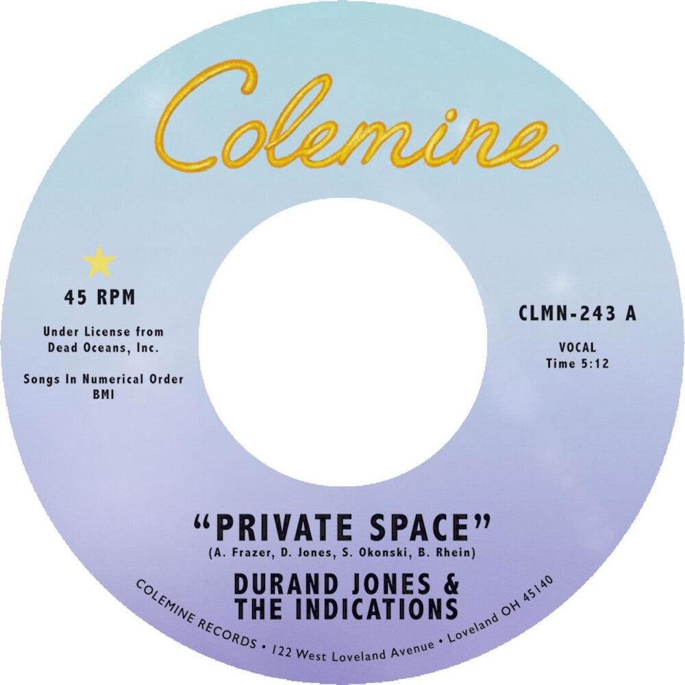 Durand Jones  & The Indications- Private Space / Sea Of Love - LP