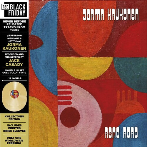 Jorma Kaukonen- Reno Road: Unleased tracks from the '60's -BF24 - LP