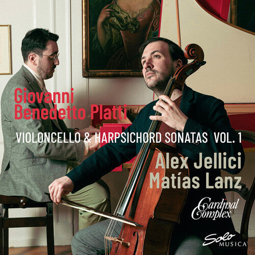 Matias Lanz: Violoncello & Harpsichord Sonatas, Vol. 1  [ CD ]