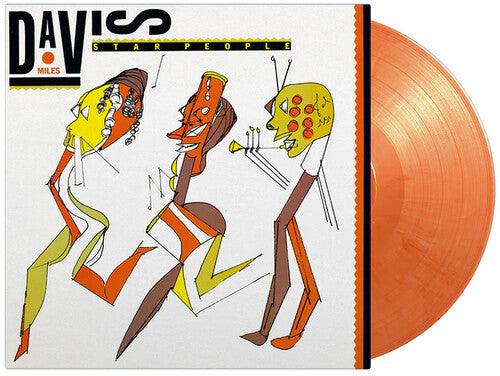 Miles Davis- Star People - Limited 180-Gram Orange & White Marble Colored Vinyl - LP