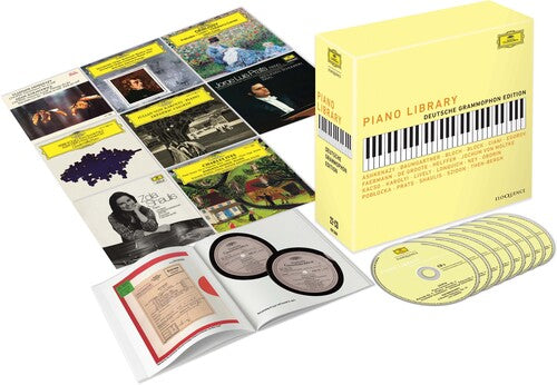 Various Artists: Piano Library: Deutsche Grammophon Edition / Various  [ CD ]