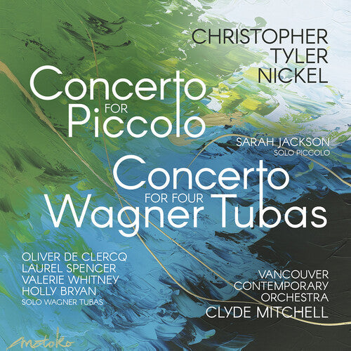 Sarah Jackson: Nickel: Concerto for Piccolo; Concerto for Four Wagner Tubas  [ CD ]