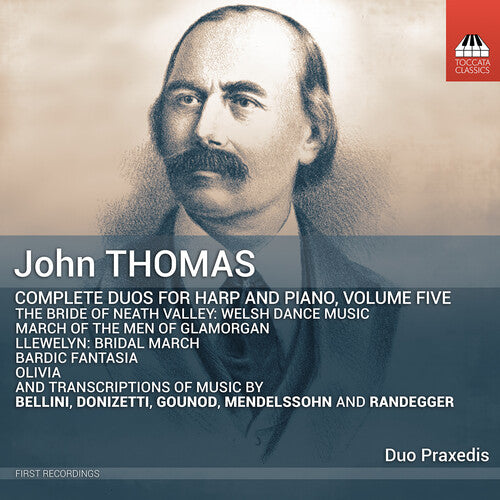 Praxedis Genevieve Hug: Thomas: Complete Duos for Harp & Piano, Vol. 5  [ CD ]