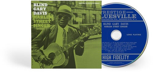Gary Reverend Davis: Harlem Street Singer (Bluesville Acoustic Sounds Series)  [ CD ]