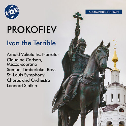 Arnold Voketaitis: Prokofiev: Ivan The Terrible (Oratorio arr. Abram Stasevich)  [ CD ]