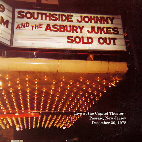 Southside Johnny and the Asbury Jukes- Live at the Capitol Theater - December 30, 1978 - Yellow - LP
