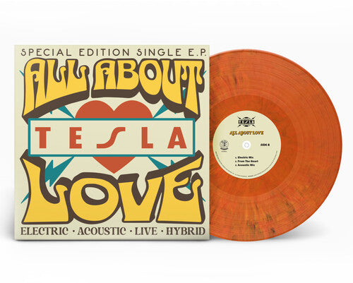 Tesla- All About Love - Orange - LP