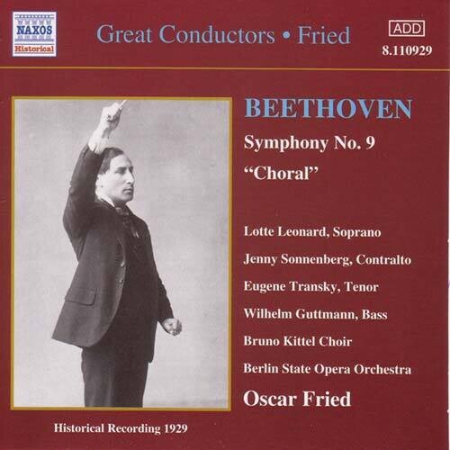 Ludwig van Beethoven: Sym 9  [ CD ]