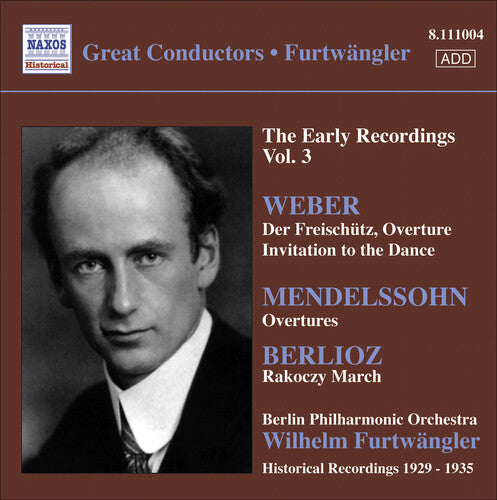 Wilhelm Furtwangler & Berlin: Early Recordings Vol. 3  [ CD ]
