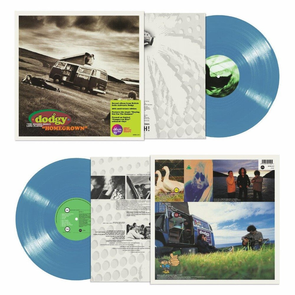 Dodgy- Homegrown:30th Anniversary (Blue) [Colored Vinyl] [Limited Edition] - LP