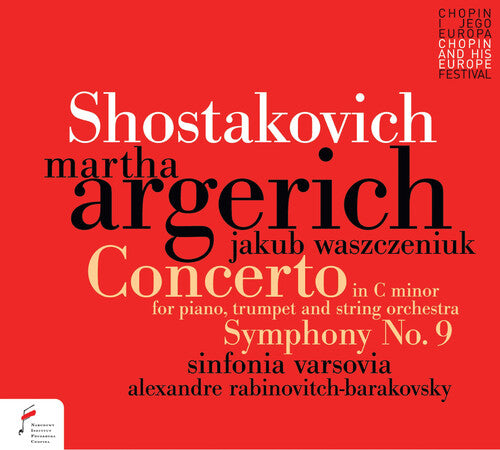 Shostakovich / Argerich, Martha / Waszczeniuka: Shostakovich / Cto for Pno C Minor Op 35 / Sym 9  [ CD ]