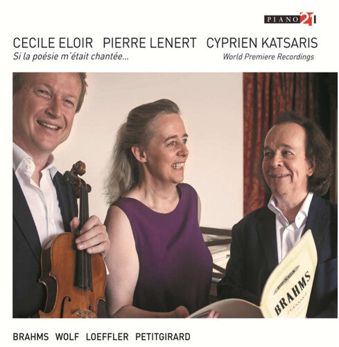 Brahms / Eloir, Cecile: Brahms: Works for Alto Viola & Piano  [ CD ]