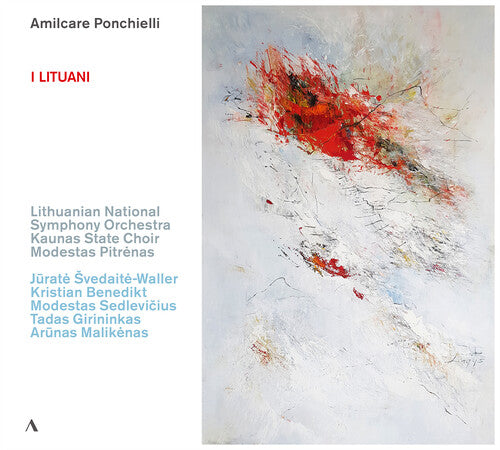 Lithuanian National Symphony Orchestra: Ponchielli & Ghislanzoni: I Lituani  [ CD ]