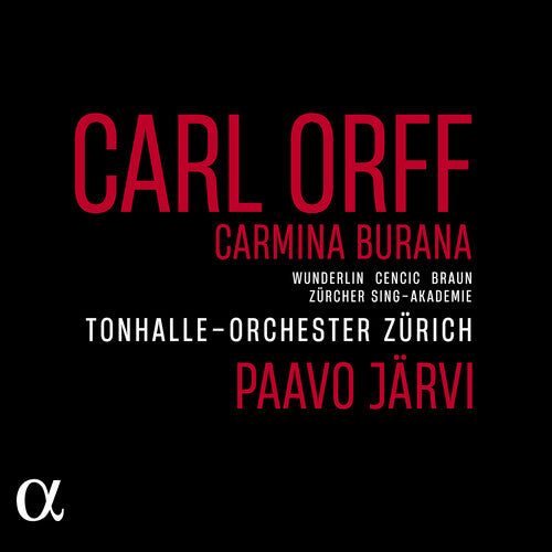 Alina Wunderlin: Orff: Carmina Burana  [ CD ]
