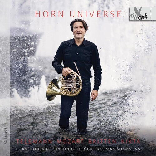 Herve Joulain: Telemann, Mozart, Britten & Kikta: Horn Universe – Works for Horn, Tenor & Orchestra  [ CD ]