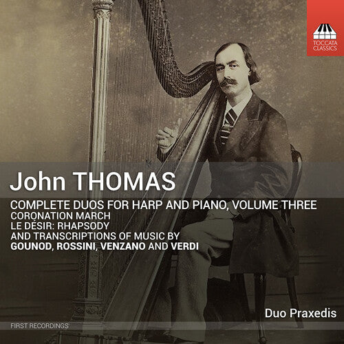 Duo Praxedis: Complete Duos for Harp & Piano Vol. 3  [ CD ]