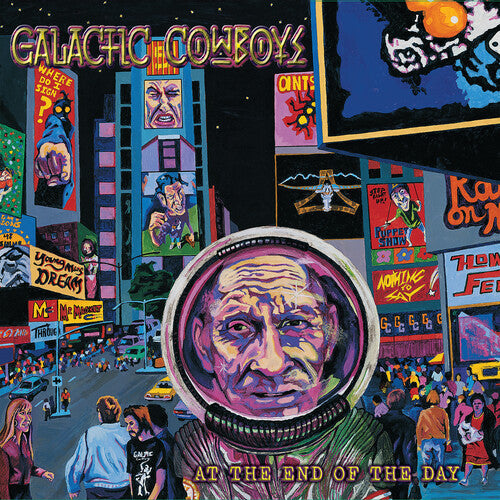 Galactic Cowboys- At the End of the Day - Solar Red - LP
