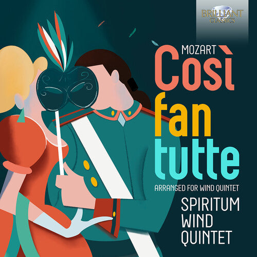 Spiritum Wind Quintet: Mozart: Cosi fan tutte, arranged for Wind Quintet  [ CD ]