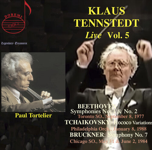 Paul Tortelier: Klaus Tennstedt Live, Vol. 5  [ CD ]