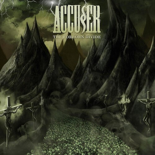 Accuser- The Forlorn Divide - 3mm Spinned Sleeve - LP