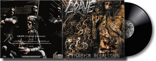 Grave- Fiendish Regression - 3mm Spinned Sleeve - LP