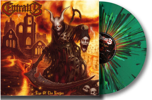 Entrails- Rise Of The Reaper - Splatter Green Vinyl (Indie Exclusive Vinyl) - LP