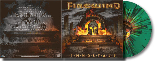Firewind- Immortals - Splatter Green Vinyl (Indie Exclusive Vinyl) - LP
