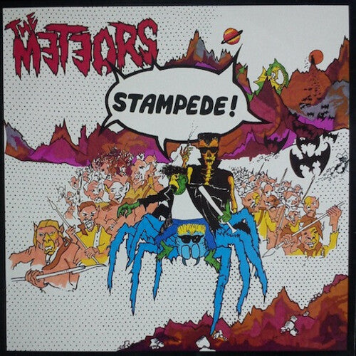 The Meteors- Stampede - Splatter Green Vinyl (Indie Exclusive Vinyl) - LP