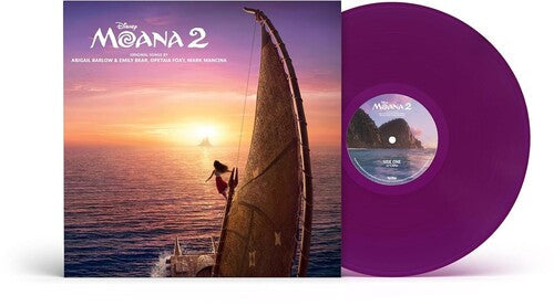 Various- Moana 2 (Original Soundtrack) - Vibrant Violet Colored Vinyl - LP