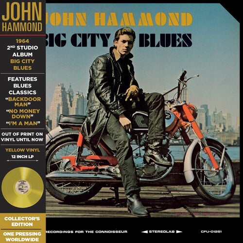 John Hammond- Big City Blues - Yellow - LP