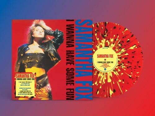 Samantha Fox- I Wanna Have Some Fun - 140-Gram Red, Black & Yellow Colored Vinyl - LP