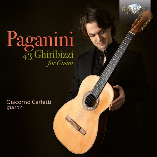 Giacomo Carletti: Paganini: 43 Ghiribizzi for Guitar  [ CD ]