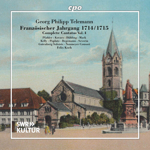 Gutenberg Soloists: Telemann: Complete Cantatas, Vol. 4  [ CD ]