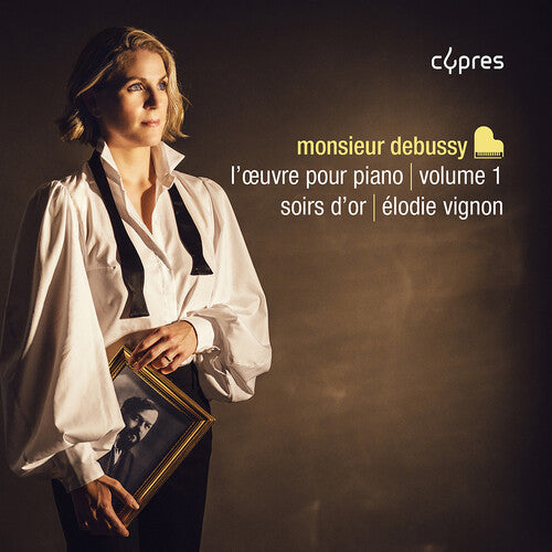 Elodie Vignon: Monsieur Debussy, l'oeuvre pour piano, Vol. 1 - Soirs d’or  [ CD ]