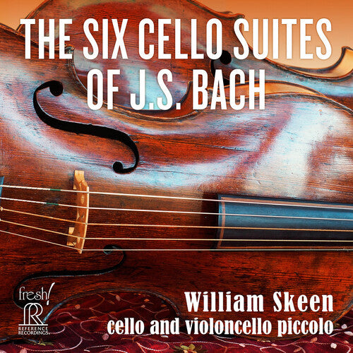 William Skeen: The Six Cello Suites of J.S. Bach  [ CD ]