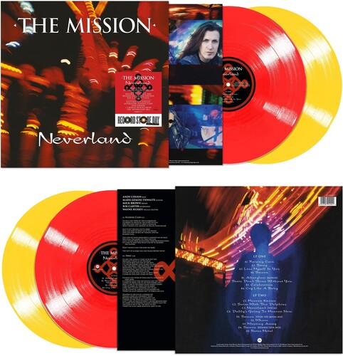 Mission- Neverland: 30th Anniversary - Limited 140-Gram Red & Yellow Colored Vinyl -RSD25 - LP