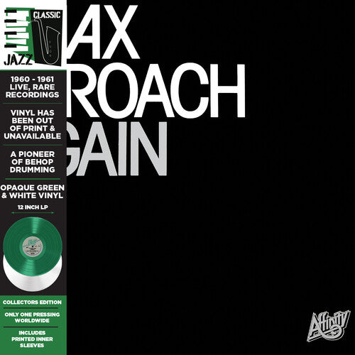 Max Roach- Again - Opaque Green & White - LP