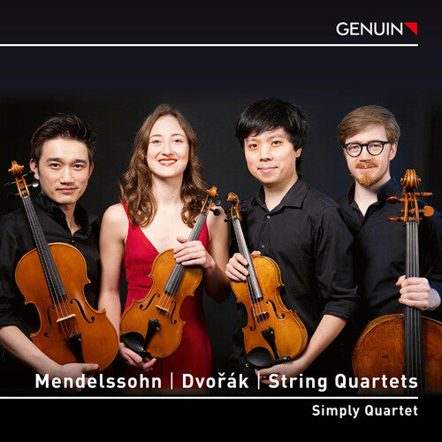 Simply Quartet: Mendelssohn & Dvorak: String Quartets  [ CD ]