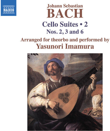Yasunori Imamura: J.S. Bach: Cello Suites, Vol. 2 (arr. for theorbo)  [ CD ]