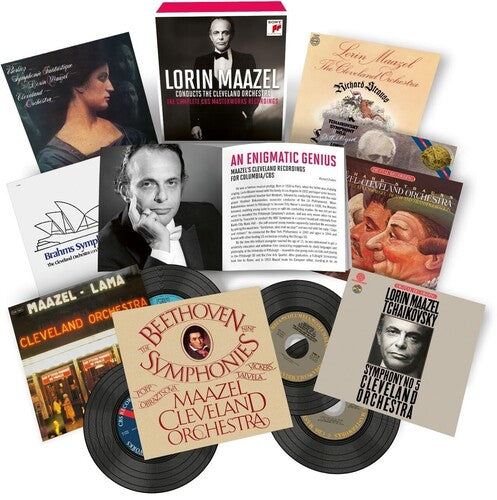 Lorin Maazel: Lorin Maazel Conducts the Cleveland Orchestra: The Complete CBS Masterworks Recordings  [ CD ]