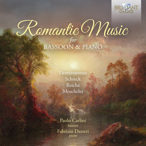 Paolo Carlini: Demersseman, Moscheles, Reicha & Schreck: Romantic Music for Bassoon & Piano  [ CD ]
