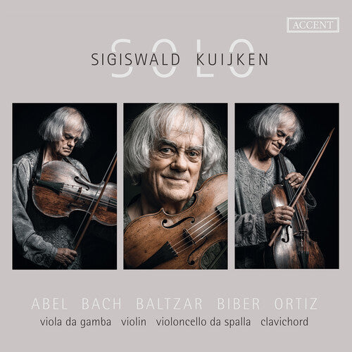 Sigiswald Kuijken: Solo - Works for Violin Violoncello Da Spalla  [ CD ]